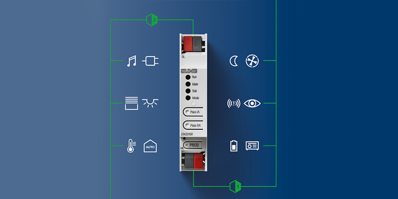 KNX Bereichs- und Linienkoppler bei Elektrotechnik Florian Dietz in Friedrichsdorf